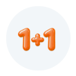 1+1