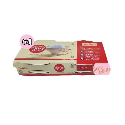 햇반(4)번들*6개 세트(총24개입)