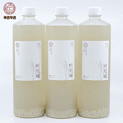 [우리두리] 우리두리식혜 미식혜 1L x 3개