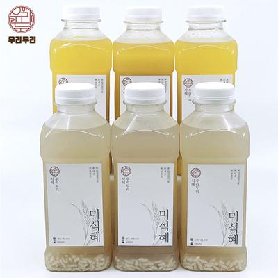 [우리두리] 우리두리식혜 미식혜 500ml x 3개 + 박식혜 500ml x 3개