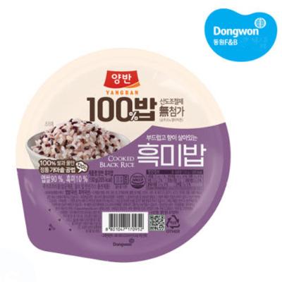 [동원] 양반100밥 흑미밥 (130g x 24개)