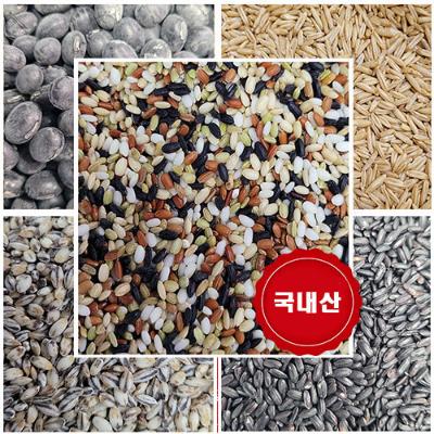 잡곡 오곡세트 오색찰현미800g 귀리700g 서리태700g 찰흑미800g 검정보리800g 착한마음 아저씨쌀집