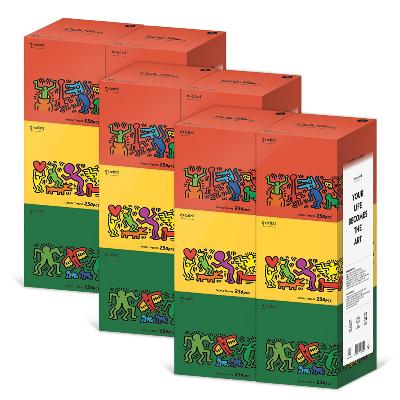 한예지 키스해링 FESTA 미용티슈 230매 6입 (3팩)