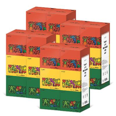 한예지 키스해링 KIDS 미용티슈 230매 6입 (4팩)