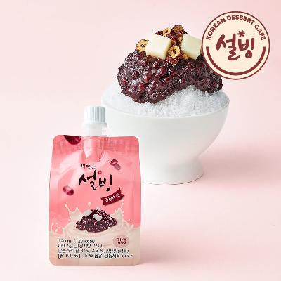 설빙 짜먹는 아이스 팥빙수 10개입