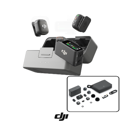 DJI Mic 3 (2 TX + 1 RX + 충전 케이스)