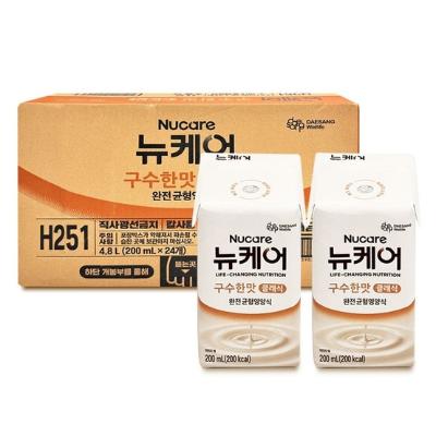 뉴케어 구수한맛 클래식 200ml 24팩 (빨대형)