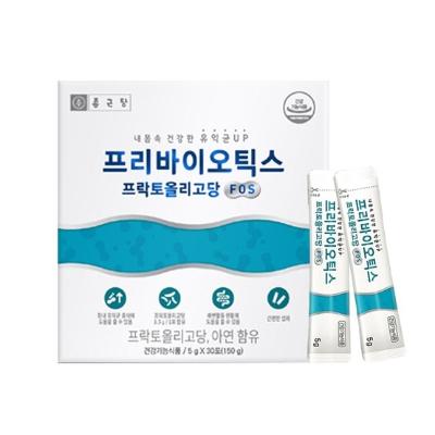 종근당 프리바이오틱스 프락토올리고당 FOS 5g x 30포