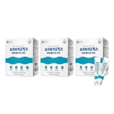 종근당 프리바이오틱스 프락토올리고당 FOS 5g x 30포 3박스