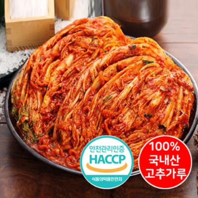 [청년김치] 100% 국내산 당일 담근_엄마 손맛_포기김치 [2kg-10kg]
