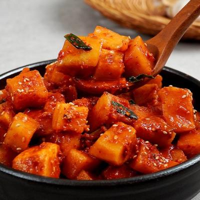 [전라도 백서방김치] 국내산 원재료_깍두기김치 [2kg-10kg]