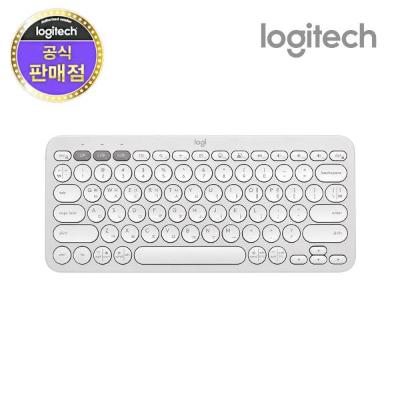 [로지텍] 블루투스 미니키보드, K380S [로지텍코리아정품] [도브화이트]
