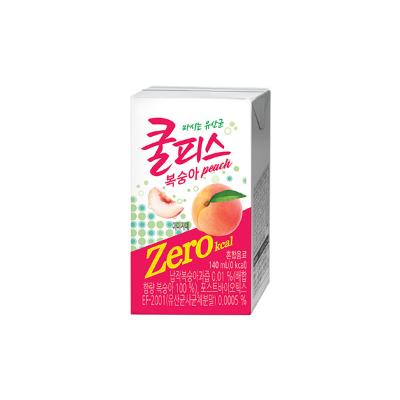 [동원] 쿨피스 제로 테트라 복숭아 140ml x 48개