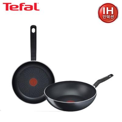 [테팔] 퍼펙트 쿠킹 다크 인덕션 프라이팬 24cm+멀티팬 28cm