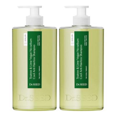 [닥터시드] 1+1티트리 앤 라임 비건 지성케어 쿨 탈모 샴푸 1000ml