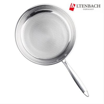 [알텐바흐] 통5중 스텐 글란츠 후라이팬 28cm 인덕션 엠보 웍 프라이팬 독일팬