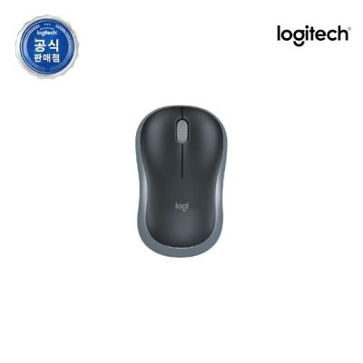 [로지텍] 무선 광마우스, M186 로지텍코리아정품 색상: 그레이