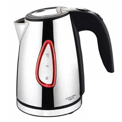 [키친플라워] 스텐 전기포트 1L 무선 커피포트 전기주전자 KEK-GF101S