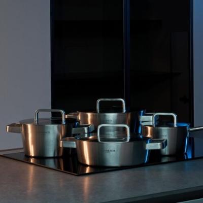 [알텐바흐] 아트리움 316Ti 통5중 스텐 인덕션 편수 양수 전골 혼수냄비