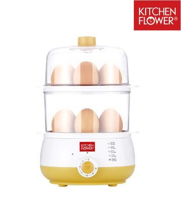 [키친플라워] 에그 플러스 타이머 쿠커 KF-EB600TM 마스터 계란찜기 전기 달걀삶는기계