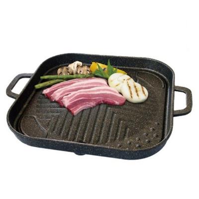 [키친플라워] 뉴피크닉 사각 구이판 39cm 사각 고기불판 NY-1161 삽결살 불판