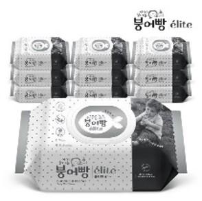 붕어빵 올인원 엘리트 A+ 프리미엄 물티슈 72매 10팩