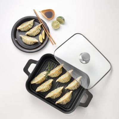 [PN풍년] 사각 스팀그릴팬 PSGP-30S(IH) 인덕션 그릴요리 고기 생선구이 그릴요리