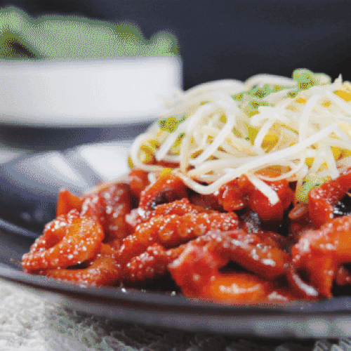 [무료배송/골목식당출연] 포방터 쭈꾸미 볶음 매콤 캠핑 요리 500g(2인) x 2팩