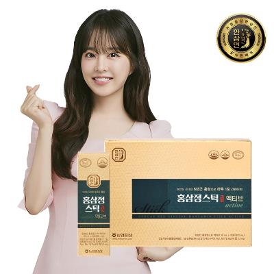 [농협홍삼 한삼인] 홍삼정스틱 액티브 10mL x 32포 (32일분) 1세트