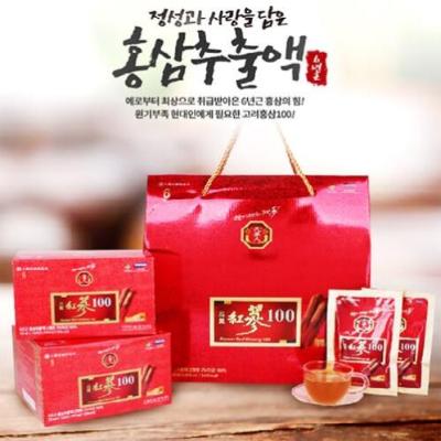 [고려인삼과학] 사포닌이 꽉찬 고려홍삼100 70ml*60포