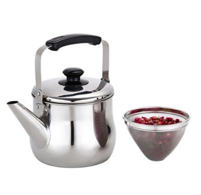 [키친플라워] 뉴 그레이스 주전자 차망 스텐 주전자 1.5L 2.5L 5L 대용량