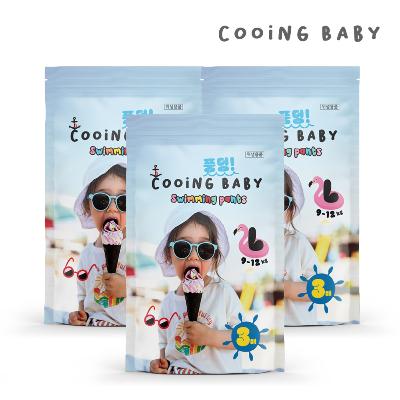쿠잉 풍덩 수영장 팬티기저귀 대형(L) 3매 x 3팩