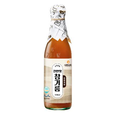 55년전통 대현상회 오리지널 진한맛 참기름 350ml / HACCP 백년가게 방앗간