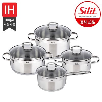 [실리트] 롬바르디아 실리썸 냄비 4종 세트(16편수+16+20L+20H)