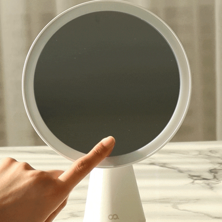 [오아] 뷰티 LED 무선 탁상 조명거울