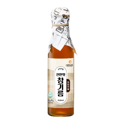 55년전통 대현상회 오리지널 진한맛 참기름 180ml / HACCP 백년가게 방앗간