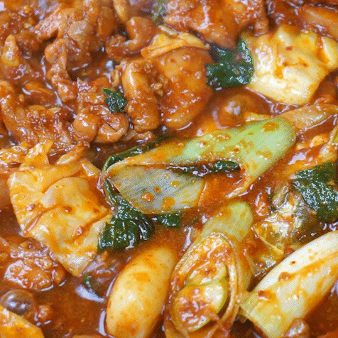  27년 전통 박가미닭갈비 양념 춘천 닭갈비 맛집 캠핑 요리 음식 4인분단품 (닭 400g x 2 + 양념 130g x 2)