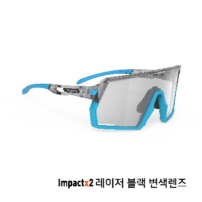 루디 프로젝트 - 켈리온 크리스탈 애쉬 / 임팩트X 포토크로믹 2 레이저 블랙 (SP857857-0002)- RUDY Projec