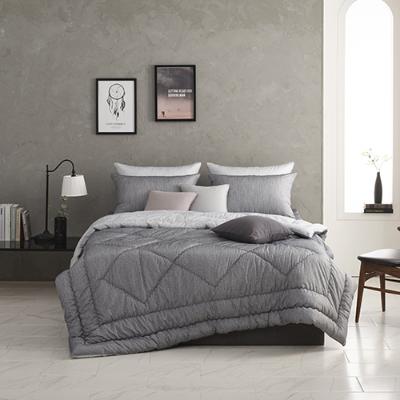 [알레르망] 데런2 차렵이불 D 4종세트 그레이(리버서블)