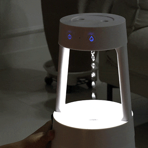 2세대 UV-C 살균 대용량 4L 무중력 레인드롭 가습기