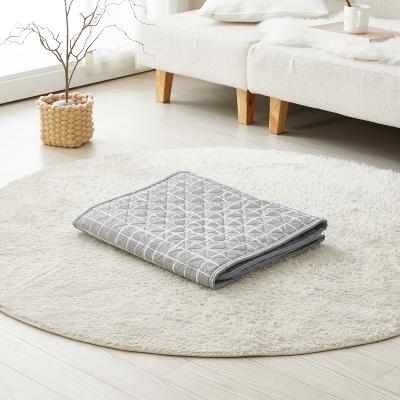 [공동구매][한일] 눕자 카본 탄소매트 전기요장판 싱글(패턴그레이)