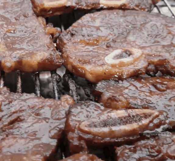 [공동구매][바베큐아저씨] 간편조리 한입쏘옥 양념LA갈비 1.5kg (750g x 2팩)