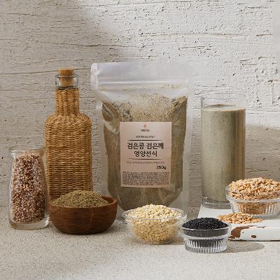 55년전통 대현상회 무첨가 검은콩 미숫가루 식사대용 선식 모음 