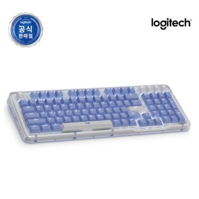 [로지텍] 무선 블루투스 기계식 키보드, ALTO KEYS K98M [로지텍코리아정품] 마블축 라일락