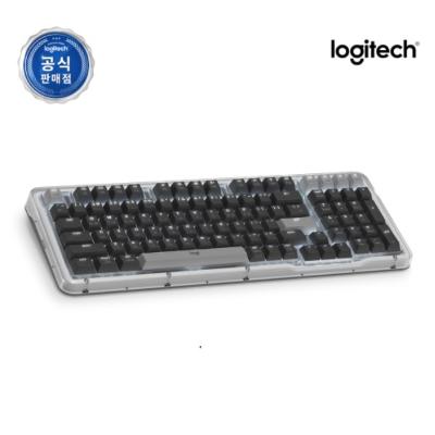 [로지텍] 무선 블루투스 기계식 키보드, ALTO KEYS K98M [로지텍코리아정품] 마블축 그래파이트