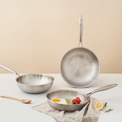 [PN풍년] 통3중 스텐 위더스 프로라인 IH 인덕션 후라이팬 궁중팬 깊은웍팬 스테인리스팬