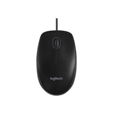 [로지텍] 유선 광마우스, B100 블랙/USB [로지텍코리아정품]