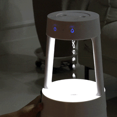 2세대 UV-C 살균 대용량 4L 무중력 레인드롭 가습기