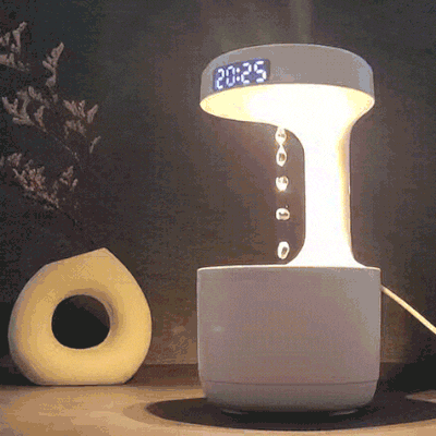 [와커] 거꾸로 올라가는 USB 물방울 가습기(화이트)