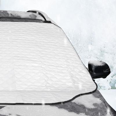 메이튼 자동차 성에방지커버 차량용 자석 앞유리 덮개